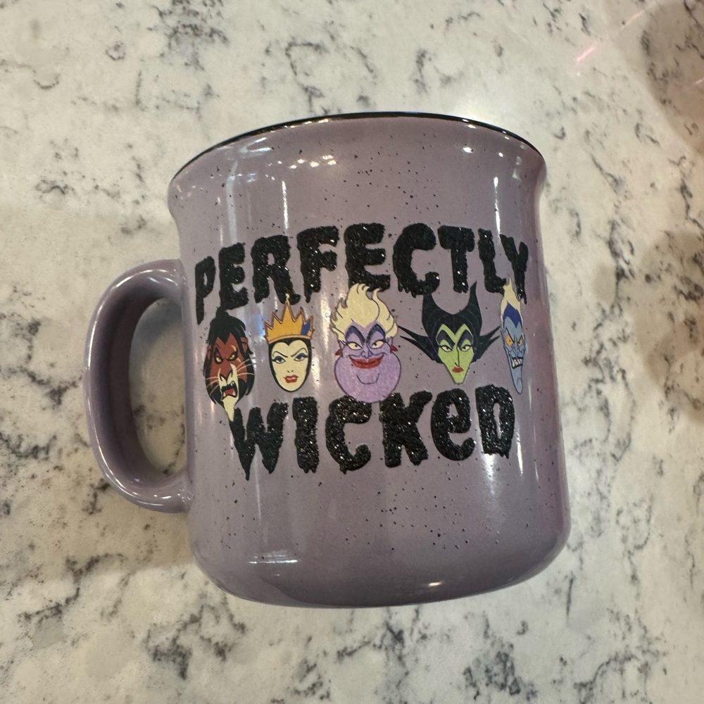 Disney Perfectly Wicked Villains Mug - Purple